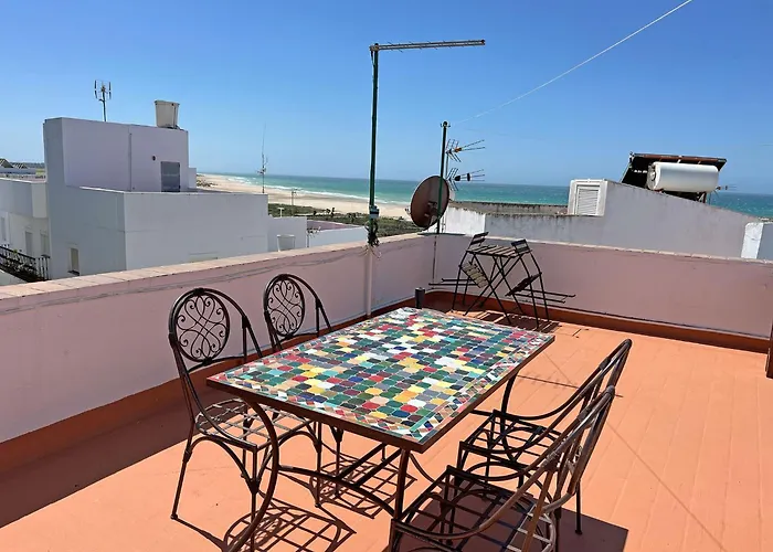 Sardinas With Roof Terrace And Sea View