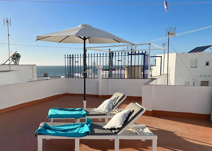 Sardinas With Roof Terrace And Sea View Conil De La Frontera